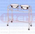 Hand Wash Basin Stand (Double Basin), All Stainless teel